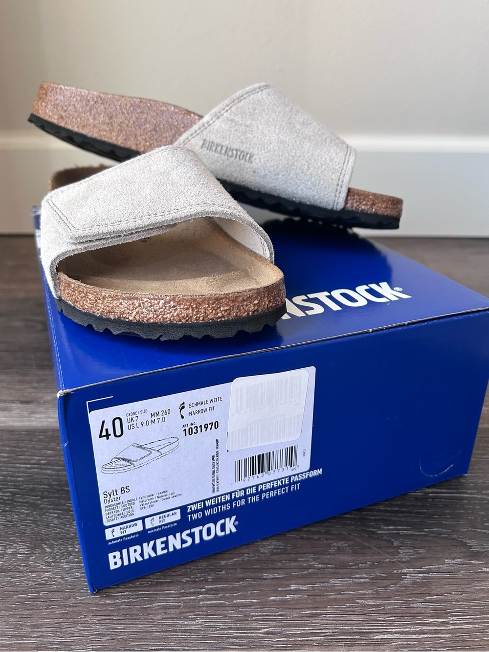 BRAND NEW Birkenstock Sylt 2.0 Slide Sandal 9